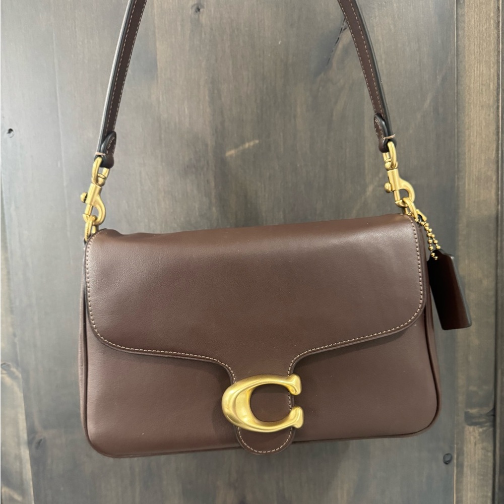 Coach Soft Tabby Shoulder bag in maple